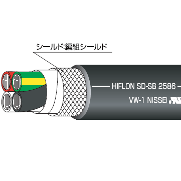 600V　ハイフロンSD-SB/2586　ドレインワイヤ無